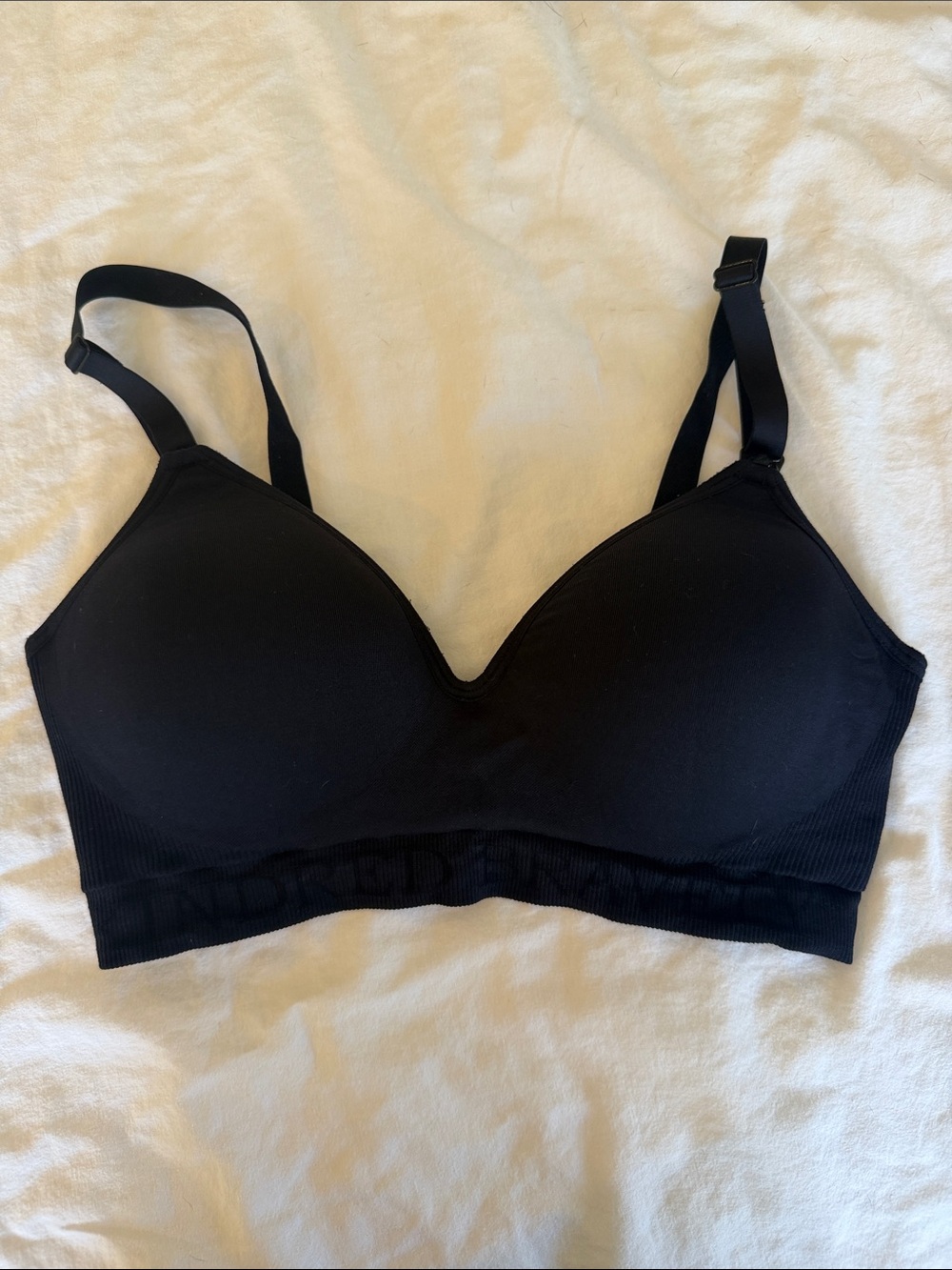 Seamless Black Wireless Padded Nursing/pumping Bra - Women Intimates & Sleepwear
